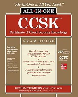 ACCESS [EPUB KINDLE PDF EBOOK] CCSK Certificate of Cloud Security Knowledge All-in-One Exam Guide by