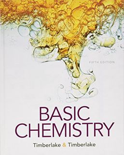 VIEW [EBOOK EPUB KINDLE PDF] Basic Chemistry (5th Edition) by  Karen C. Timberlake ✔️