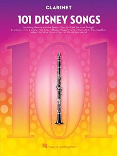 Get [EBOOK EPUB KINDLE PDF] 101 Disney Songs: for Clarinet by  Hal Leonard Publishing Corporation 📨