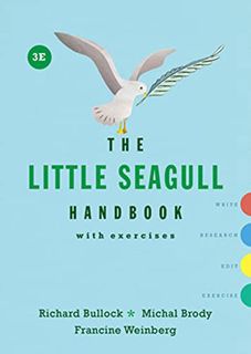 READ EBOOK EPUB KINDLE PDF The Little Seagull Handbook with Exercises by  Richard Bullock,Michal Bro
