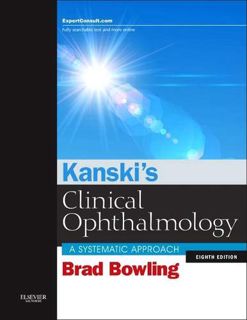 ACCESS EBOOK EPUB KINDLE PDF Kanski's Clinical Ophthalmology: A Systematic Approach by  Jack J. Kans