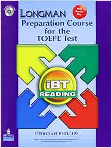 [Access] EPUB KINDLE PDF EBOOK Longman Preparation Course for the TOEFL Test: iBT Reading (with CD-R