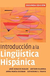 View [EPUB KINDLE PDF EBOOK] Introducción a la Lingüística Hispánica, 2nd Edition by  José Ignacio H