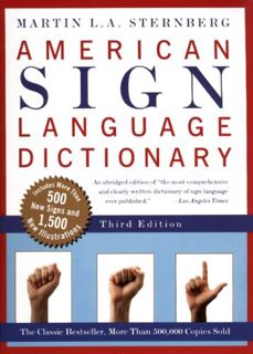 [Access] KINDLE PDF EBOOK EPUB American Sign Language Dictionary (Turtleback School & Library Bindin