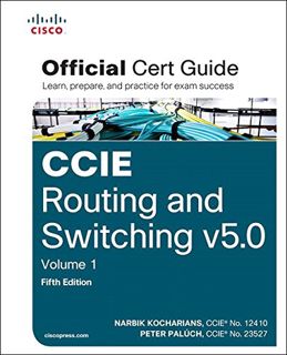 [GET] EPUB KINDLE PDF EBOOK CCIE Routing and Switching v5.0 Official Cert Guide, Volume 1 by  Narbik