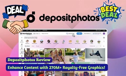 ⭐🎯 Depositphotos Review | Boost Content with 270M+ Graphics!| Lifetime Deal🚀⭐