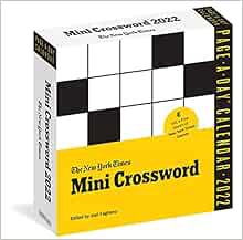 [Get] [EBOOK EPUB KINDLE PDF] The New York Times Mini Crossword Page-A-Day Calendar for 2022: 365 Da
