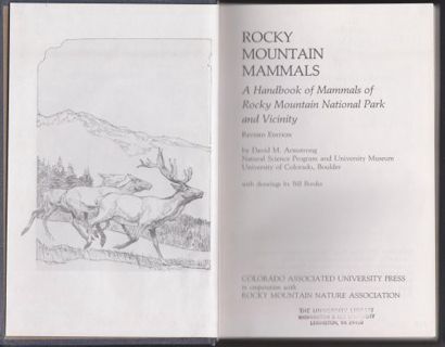 View KINDLE PDF EBOOK EPUB Rocky Mountain Mammals: A handbook of mammals of Rocky Mountain National