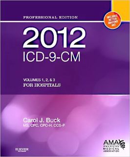 Most Read Book 2012 ICD-9-CM for Hospitals, Volumes 1, 2 and 3 Professional Edition (Spiral bound) (