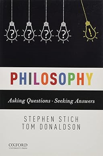 ~Download~ (PDF) Philosophy: Asking Questions--Seeking Answers BY :  Stephen Stich (Author),