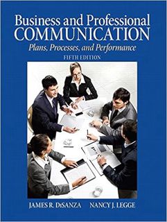 P.D.F. ⚡️ DOWNLOAD Business & Professional Communication: Plans, Processes, and Performance (5th Edi