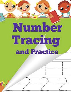 Read EPUB KINDLE PDF EBOOK Number Tracing and Practice (Workbooks for young learners) by  Sharon Ash