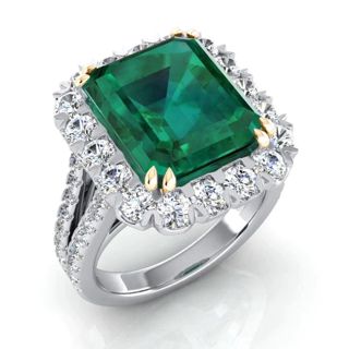 The Enchanting Tale of a Natural Green Emerald Ring: A Gem of Everyday Elegance