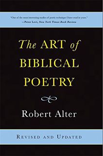 [VIEW] EPUB KINDLE PDF EBOOK The Art of Biblical Poetry by  Robert Alter 💏