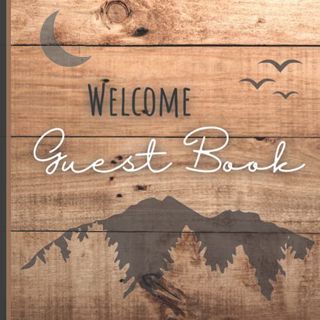 View EBOOK EPUB KINDLE PDF Welcome Guest Book: Guest Book for Vacation Home, Airbnb, Visitor Rental,