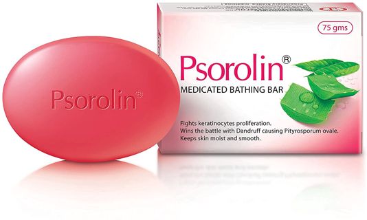 Psorolin soap for dry skin and psoriasis