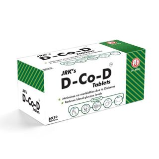 JRK's D-CO-D Tablets | for Diabetes and co-morbidities of diabetes I Diabetes tablets