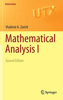 READ PDF EBOOK EPUB KINDLE Mathematical Analysis I (Universitext) by  V. A. Zorich,Roger Cooke,Octav
