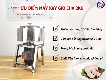 Đặc điểm nổi bật của máy xay giò chả gia đình mini