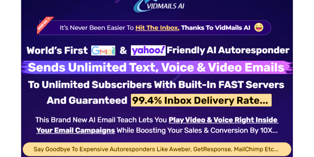 VidMails AI Review:  World's First Video & Audio Email Marketing App