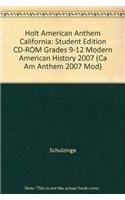 ~Read~ (PDF) Holt American Anthem California: Student Edition CD-ROM Grades 9-12 Modern American Hi