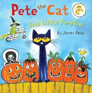 [VIEW] PDF EBOOK EPUB KINDLE Pete the Cat: Five Little Pumpkins: A Halloween Book for Kids by  James