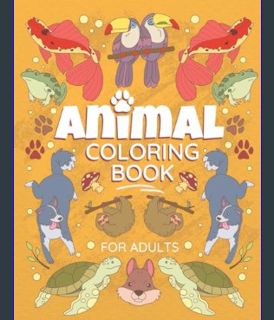 [EBOOK] [PDF] Animal Coloring Book For Adults: A Simple Collection Of Large Print Dogs, Cute Cats,
