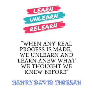 Learning , Unlearning and Relearning