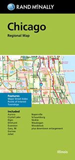 [Get] [EBOOK EPUB KINDLE PDF] Rand McNally Folded Map: Chicago Regional Map by  Rand McNally 🎯