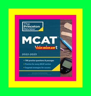 READDOWNLOAD MCAT Workout  2022-2023 780 Practice Questions &amp; Passages for MCAT Scoring Success