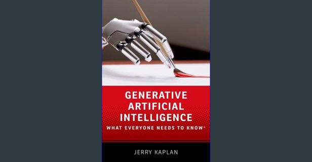 ebook read [pdf] 🌟 Generative Artificial Intelligence: What Everyone Needs to Know ® Read onlin