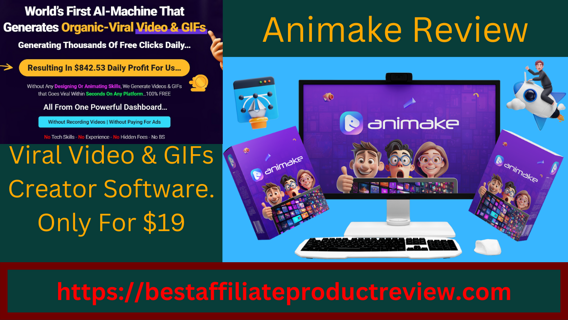 Animake Review: Professional Viral Video & GIFs Creator
