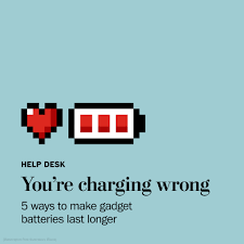 You're charging wrong: 5 ways to make gadgets batteries last longer