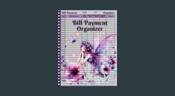[READ] ✨ Bill Payment Organizer: Monthly Bill Payment Log Book, Bill Tracker Notebook     Paper