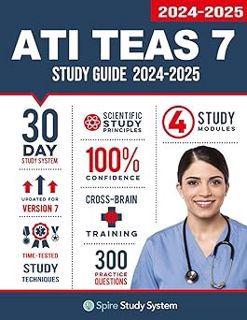 (PDF) Download ATI TEAS 7 Study Guide: Spire Study System's ATI TEAS 7th Edition Test Prep Guide wi