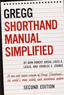 [Read] Online The GREGG Shorthand Manual Simplified BY John R. Gregg (Author),Louis A. Leslie (Auth