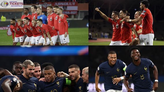 Austria Vs France Tickets: UEFA Euro 2024 Famous teams that play in red