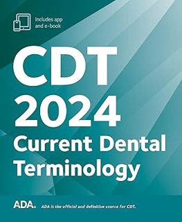 [Read] Online CDT 2024: Current Dental Terminology Book and App BY American Dental Association (Aut