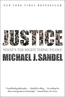 [GET] EBOOK EPUB KINDLE PDF Justice: What's the Right Thing to Do? by  Michael J. Sandel ✅