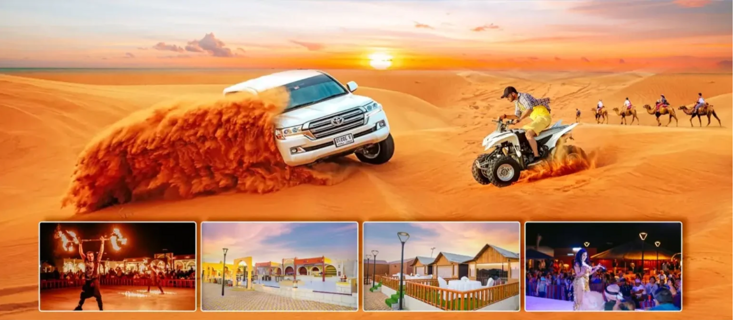 "Journey into the Sands: Desert Safari Excursions in Dubai"