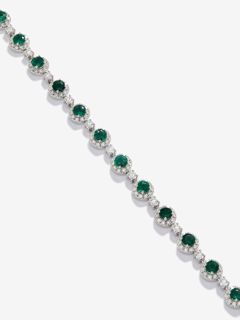 What makes natural emerald tennis bracelet a timeless accessory?
