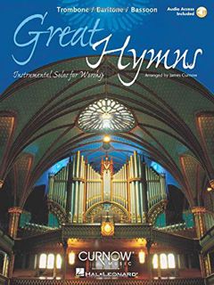 [ACCESS] EPUB KINDLE PDF EBOOK Great Hymns: Trombone/Euphonium/Bassoon - Grade 3-4 by  James Curnow