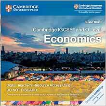 GET EBOOK EPUB KINDLE PDF Cambridge IGCSE® and O Level Economics Cambridge Elevate Teacher's Resourc