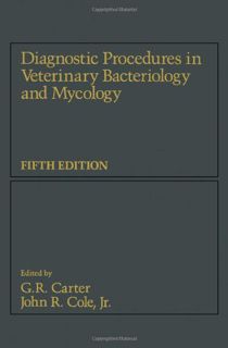 [Access] EBOOK EPUB KINDLE PDF Diagnostic Procedure in Veterinary Bacteriology and Mycology, Fifth E