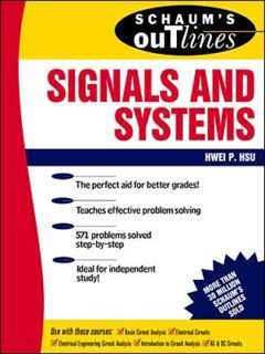 [GET] EPUB KINDLE PDF EBOOK Schaum's Outline of Signals and Systems by Hwei Hsu 📦
