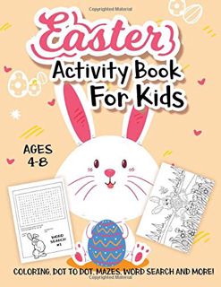 [VIEW] KINDLE PDF EBOOK EPUB Easter Activity Book For Kids Ages 4-8: A Fun Kid Workbook Game For Lea