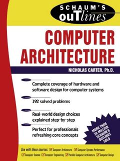 Read KINDLE PDF EBOOK EPUB Schaum's Outline of Computer Architecture (Schaum's Outlines) by  Nick Ca
