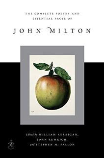 [ACCESS] [EBOOK EPUB KINDLE PDF] The Complete Poetry and Essential Prose of John Milton (Modern Libr