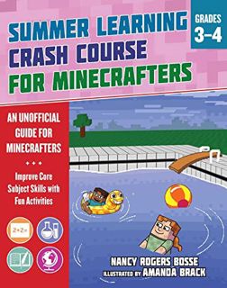 VIEW [PDF EBOOK EPUB KINDLE] Summer Bridge Learning for Minecrafters, Bridging Grades 3 to 4 by  Nan