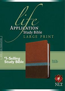 GET PDF EBOOK EPUB KINDLE NLT Life Application Study Bible, Second Edition, Large Print (Red Letter,